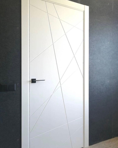 РИФ/ SOFT TOUCH. БЕЛЫЙ. ПОЛОТНО ГЛУХОЕ (ГЛУБОКАЯ ФРЕЗЕРОВКА)