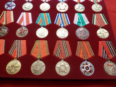 "Медали СССР в планшете" 4-я часть. Муляжи высокого качества!