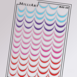 Слайдер-дизайн MilliArt Nails MAX-330