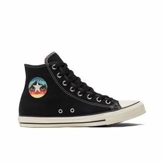 Converse All Star черные высокие мужские