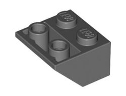 Slope, Inverted 45 2 x 2 with Flat Bottom Pin, Dark Bluish Gray (3660 / 4211000)