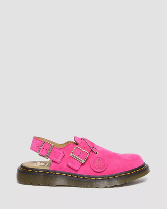 Ботинки Dr Martens Jorge Leather Mules pink