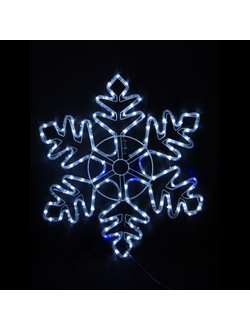 Снежинка световая 65см фигура из дюралайта с мерцанием казань