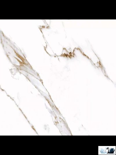 Керамогранит Stellare Ceramica Carrara Bronze 60x60 см белый матовый