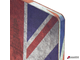 Ежедневник недатированный А5 (138×213 мм), BRAUBERG VISTA, под кожу, гибкий, 136 л., «Great Britain». 112007