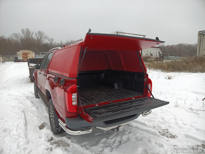 Кунг алюминиевый с задней дверью TCC для Foton Tunland G7