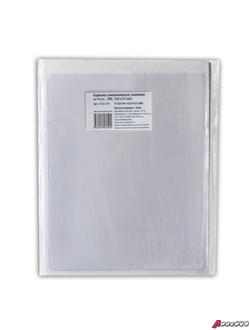 Карманы самоклеящиеся на любую поверхность ФОРМАТА А5 (165×215 мм), КОМПЛЕКТ 10 шт., ДПС. 225405