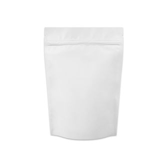 Пакет дойпак с зиплок белый матовый 160х250 мм