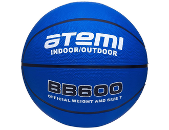Мяч баскетбольный Atemi BB600 резина, 8 панелей, размер 7