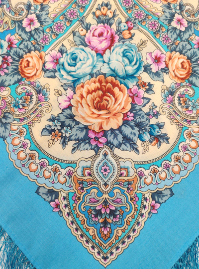 Павловопосадский платок Аврора 1841-13