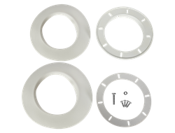 Комплект дымохода ROMMER АНТИЛЕД 60/100 - 1220мм (Bosch, Buderus, Navien S/C/E, Baxi ECO Nova/Classi