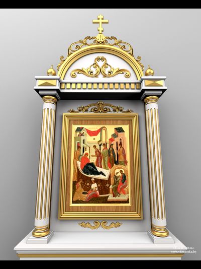 Киот напольный, 3d модель SketchUp