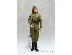 Женская пилотка советская с кокардой 1/6 (AL100020) - ALERT LINE