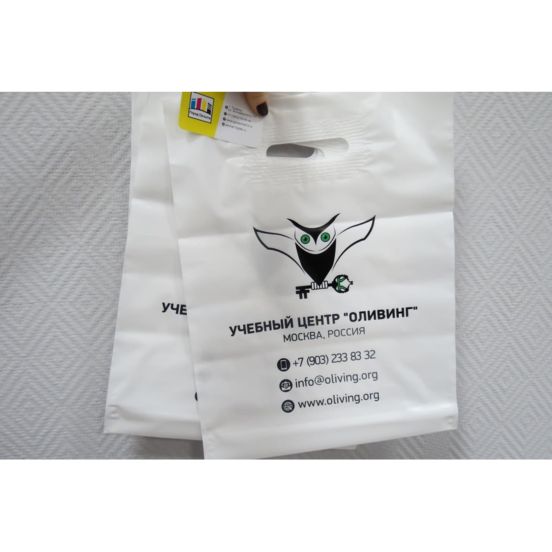 Изготовление пакетов с логотипом