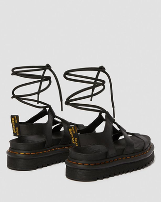 САНДАЛИИ DR. MARTENS NARTILLA WOMEN'S LEATHER GLADIATOR