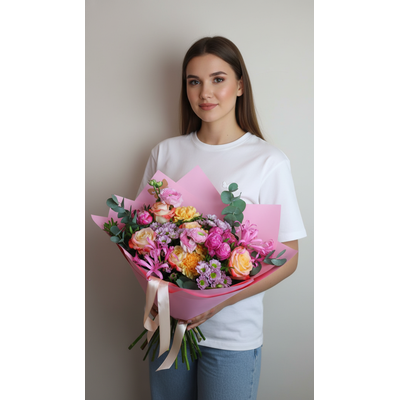 Букет цветов для мамы 609