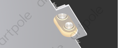 Гипсовый светильник SGS7