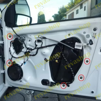 Заклепки зажимы для отделки карт обшивки двери  внутреннего крепежа VW