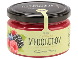 Крем-мёд Медолюбов лесные ягоды 250мл