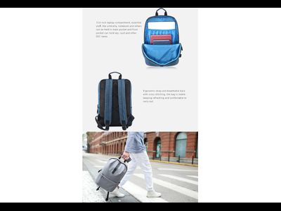 Рюкзак Xiaomi Mi College Casual Shoulder Bag Black