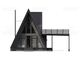 A-FRAME 75 м2, с террасой 38,68м2