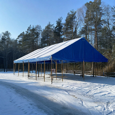 Тент Тарпаулин 4 x 8 м, 180 г/м2, шаг люверсов 0,5 м строительный защитный укрывной купить в Москве