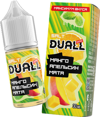 DUALL EXTRA SALT (20 MG) 30ml - МАНГО / АПЕЛЬСИН / МЯТА