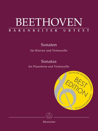 Beethoven, Ludwig van Sonatas for Piano and Violoncello