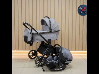Детская коляска 3 в 1 Luxmom 777 Серый