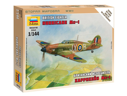 Сборная модель: (Звезда 6173) Британский истребитель Харрикейн Мк-1