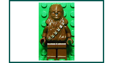 Минифигурка Чубакки (Chewbacca)  из раритетного Набора LEGO 2001 года выпуска # 7127 Имперский Разведывательный «Шагоход» AT–ST.