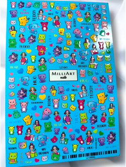 Слайдеры для ногтей LINZA 8*12 см LZ-041