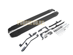 Пороги на Hyundai Santa Fe Premium (2015-…) Start Black