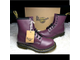 БОТИНКИ DR. MARTENS (ДОКТОР МАРТИНС) 1460 сиреневые женские