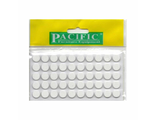 Амортизирующий элемент Pacific PC 2870 (10*2мм) круглый белый WH (50шт на листе)