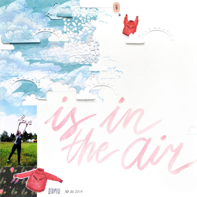 Набор штампов и ножей для вырубки "Заоблачная любовь"