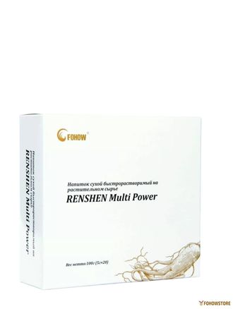 Напиток с пептидами женьшеня «Женьшень Малти Пауэр»