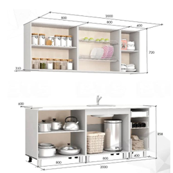Кухонный гарнитур Мила люкс 2,0 м