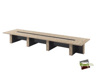 Стол переговоров на 16 человек Т-108 6200*1600*750 (Ш*Г*В)