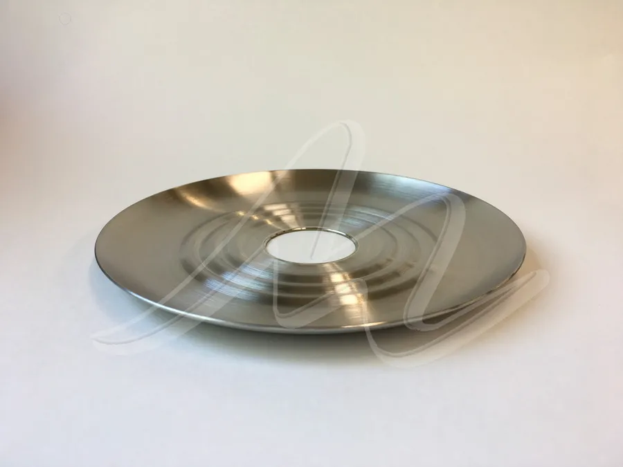 Блюдце для кальяна. Материал - нержавеющая сталь.