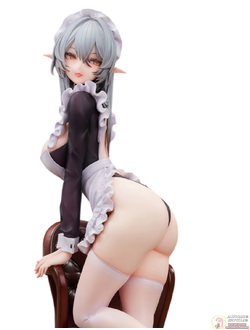 Фигурка 1/6  Ленивая горничная Сильвер (Lazy Naughty Maid Sivir)