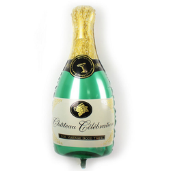 Воздушный шар Фольгированный  "Бутылка шампанского" 90 см.