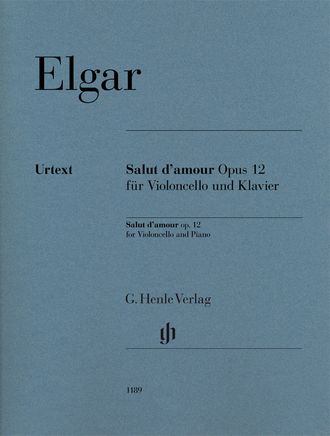 Edward Elgar Salut d'amour op. 12 for Violoncello and Piano