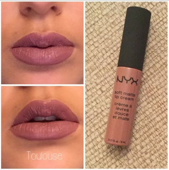 Стойкая жидкая матовая помада NYX Soft Matte Lip Cream 38 Toulouse (Тулуза)
