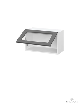 Кельн модульная кухня Шкаф верхний горизонтальный со стеклом ШВГС 600