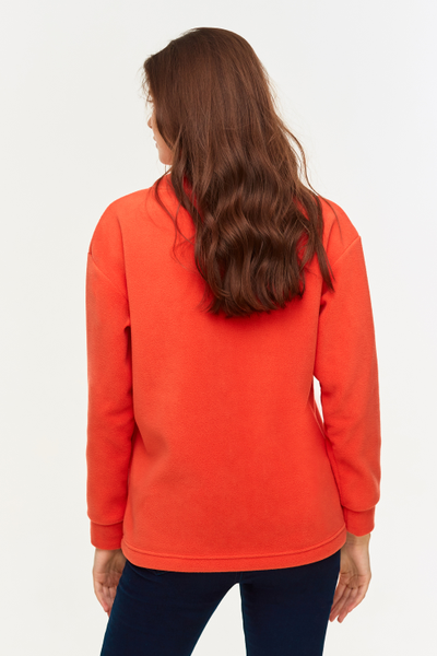 Спортивная толстовка женская 511TJ-1298 коралловый.