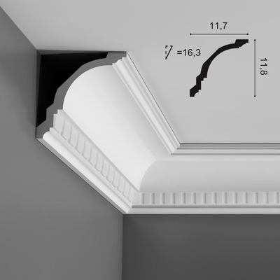 Потолочный плинтус Orac Decor CX107 Orac Axxent карниз с орнаментом из дюрополимера