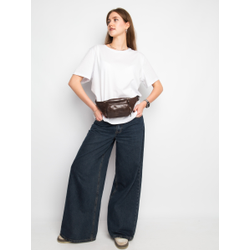 Кожаная поясная сумка Scarlino brown (арт. 7018-04)