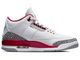 оригинальные мужские кроссовки Nike Air Jordan 3 Retro Cardinal Red CT8532-126