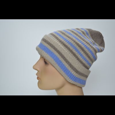 Шапка Vizio SS 1399 CRY бежевая двухсторонняя